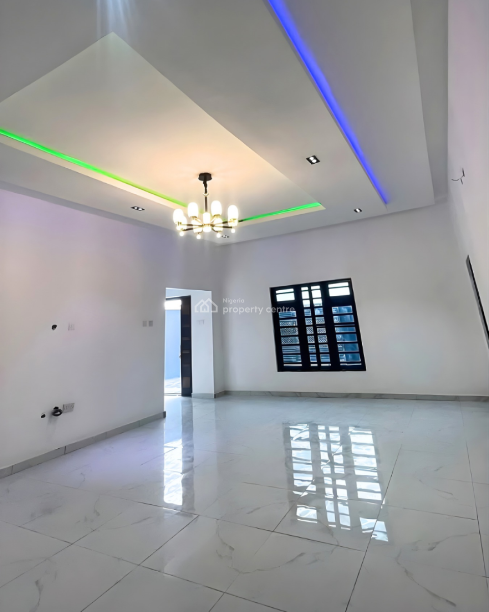 Tear Rubber Contemporary 4 Bedroom Bungalow in an Estate, Omachi Estate, Rumuodomaya, Port Harcourt, Rivers, Detached Duplex for Sale