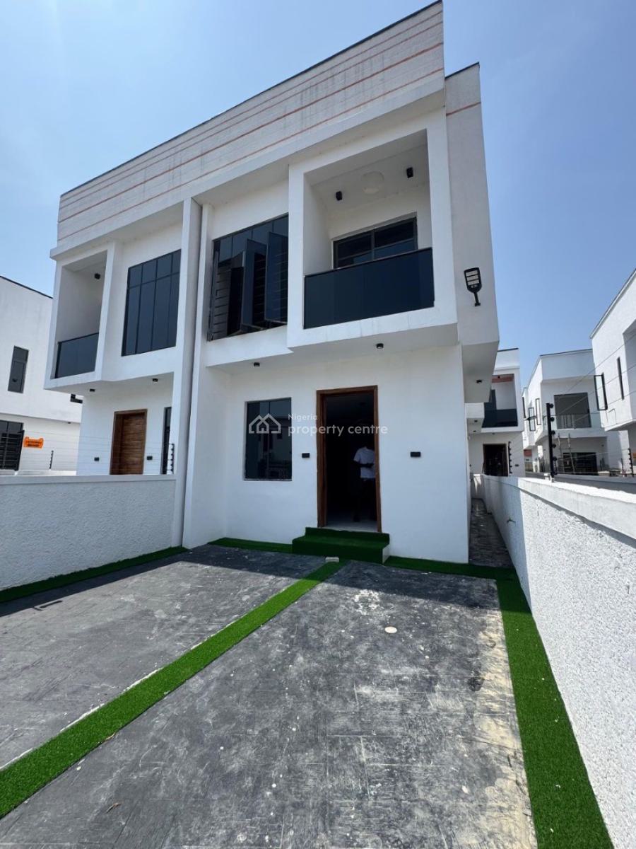 Aesthetically Pleasing , Newly Built 4 Bedroom Semi Detached Duplex, Ikota, Lekki, Lagos, Semi-detached Duplex for Sale