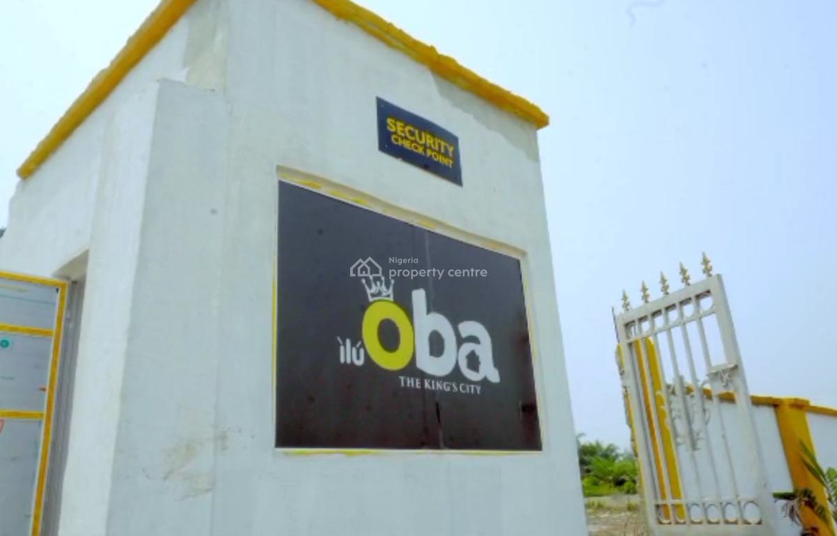 Land Measuring 500 Square Meter Fenced and Gated, Ilu Oba (king City)estate, Eleranigbe, Ibeju Lekki, Lagos, Residential Land for Sale