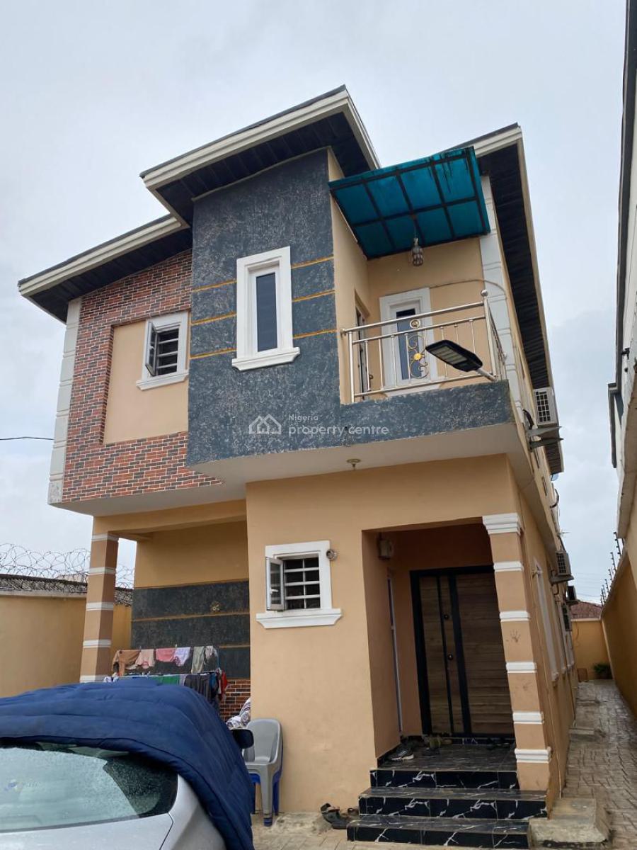 Modern 4-bedroom Duplex with 2 Mini Flats (all En Suite), Ajao Estate, Oke Afa, Isolo, Lagos, Detached Duplex for Sale