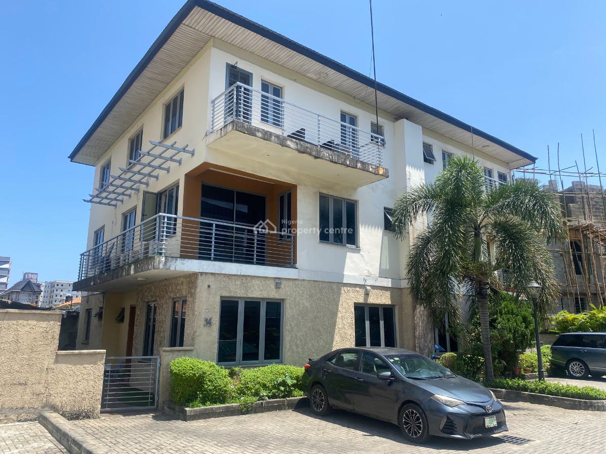 Premium 4 Bedroom Semi Detached House with 1 Room Bq, Off Bisola Durosinmi Etti Drive, Lekki Phase 1, Lekki, Lagos, Semi-detached Duplex for Rent
