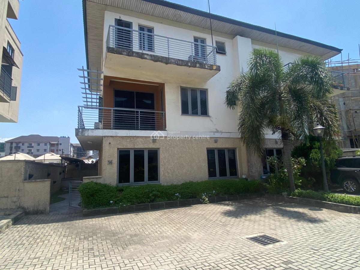 Premium 4 Bedroom Semi Detached House with 1 Room Bq, Off Bisola Durosinmi Etti Drive, Lekki Phase 1, Lekki, Lagos, Semi-detached Duplex for Rent