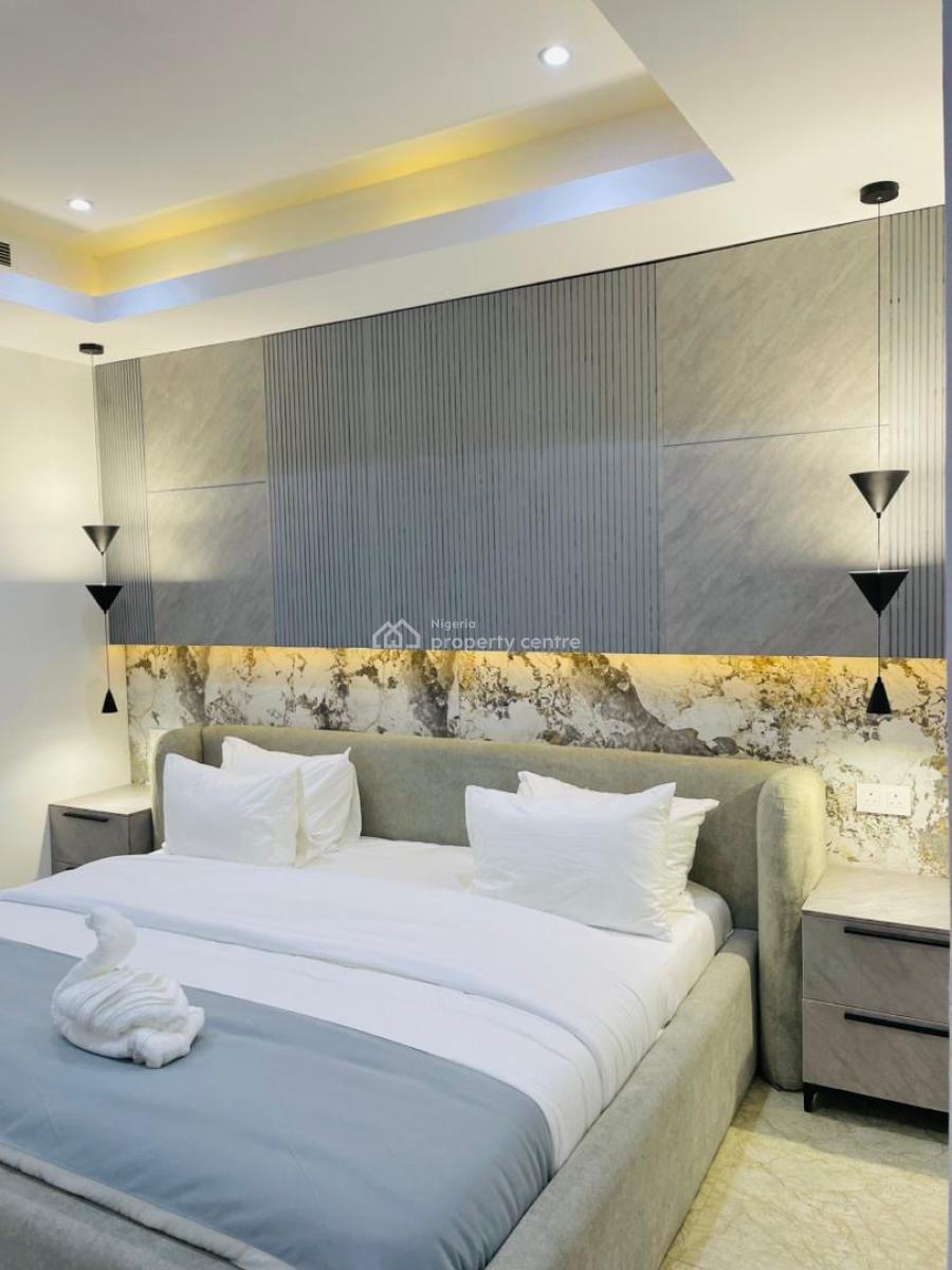 1 Bedroom Apartment with a Private Cinema and Bathub, Lekki Phase 1, Lekki, Lagos, Flat / Apartment Short Let
