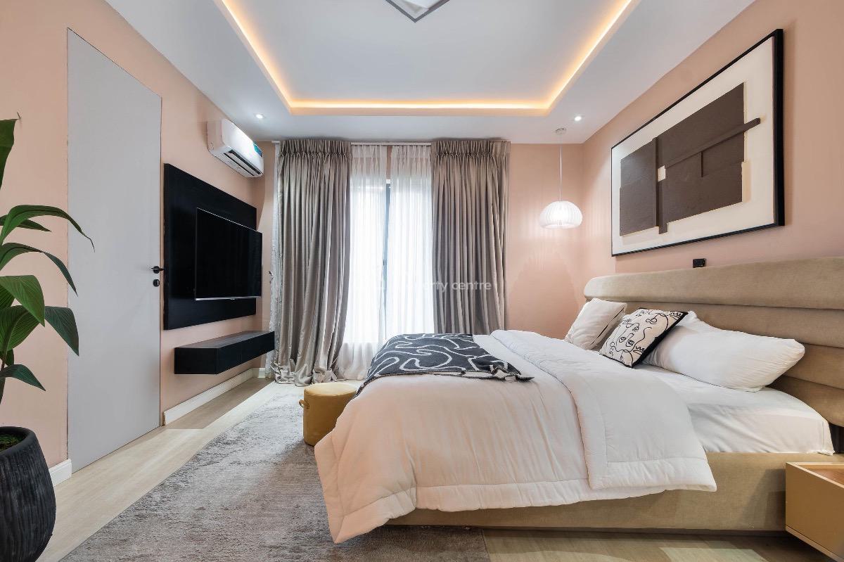 Luxury 2 Bedroom Apartment with 3 Balconies and Other Top Notch Amen, Lekki Phase 1, Lekki, Lagos, Flat / Apartment Short Let