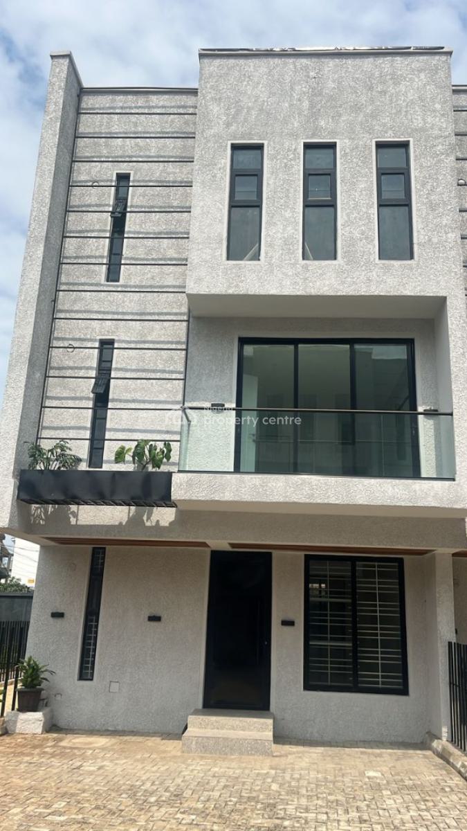 4 Bedroom Terrace Duplex with Governors Consent, New Road, Ilasan, Lekki, Lagos, Terraced Duplex for Sale