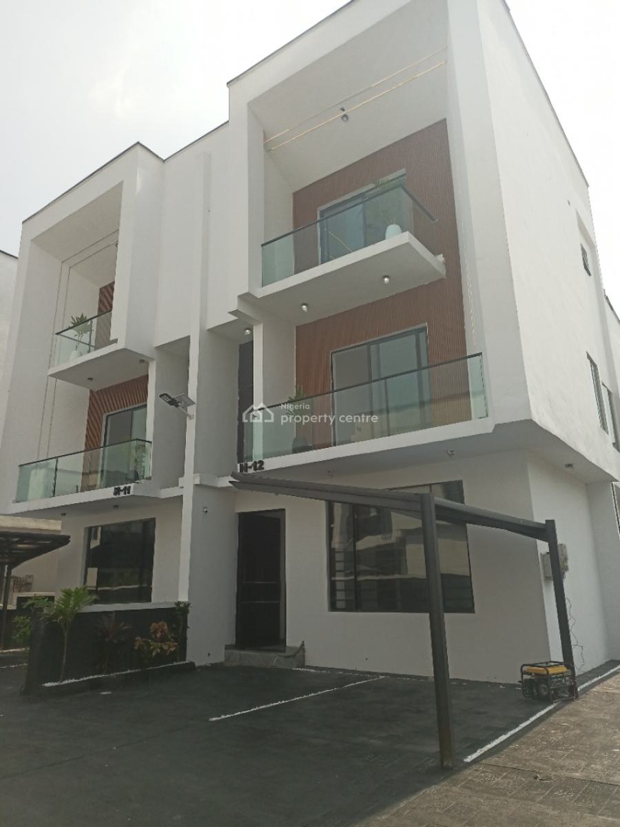 Newly Built 4 Bedroom Semi Detached Duplex with Bq, Orchid Road, Lekki Phase 2, Lekki, Lagos, Semi-detached Duplex for Sale