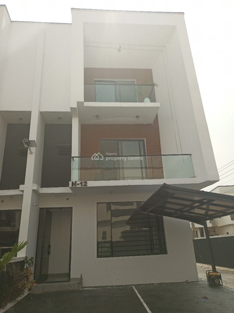 Newly Built 4 Bedroom Semi Detached Duplex with Bq, Orchid Road, Lekki Phase 2, Lekki, Lagos, Semi-detached Duplex for Sale
