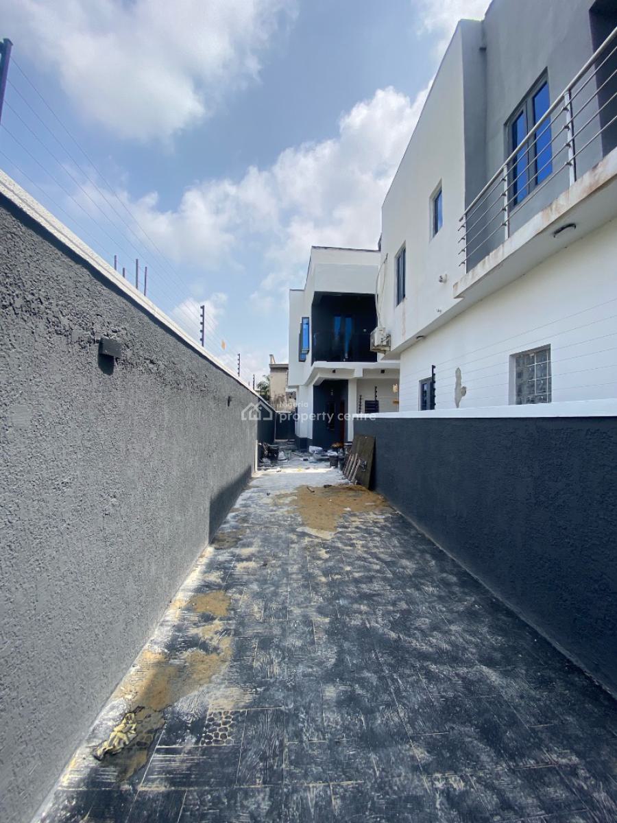 Newly Built 5 Bedroom with Bq, 24 Hours Light in a Secured Estate, Lekki Scheme 2 By Abraham Adesanya, Ajah, Lagos, Semi-detached Duplex for Sale