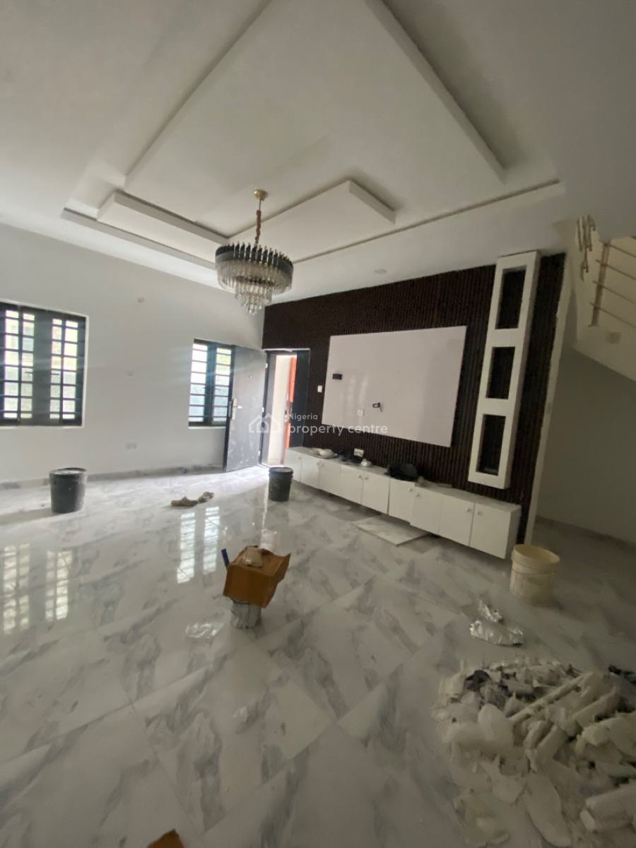 Newly Built 5 Bedroom with Bq, 24 Hours Light in a Secured Estate, Lekki Scheme 2 By Abraham Adesanya, Ajah, Lagos, Semi-detached Duplex for Sale