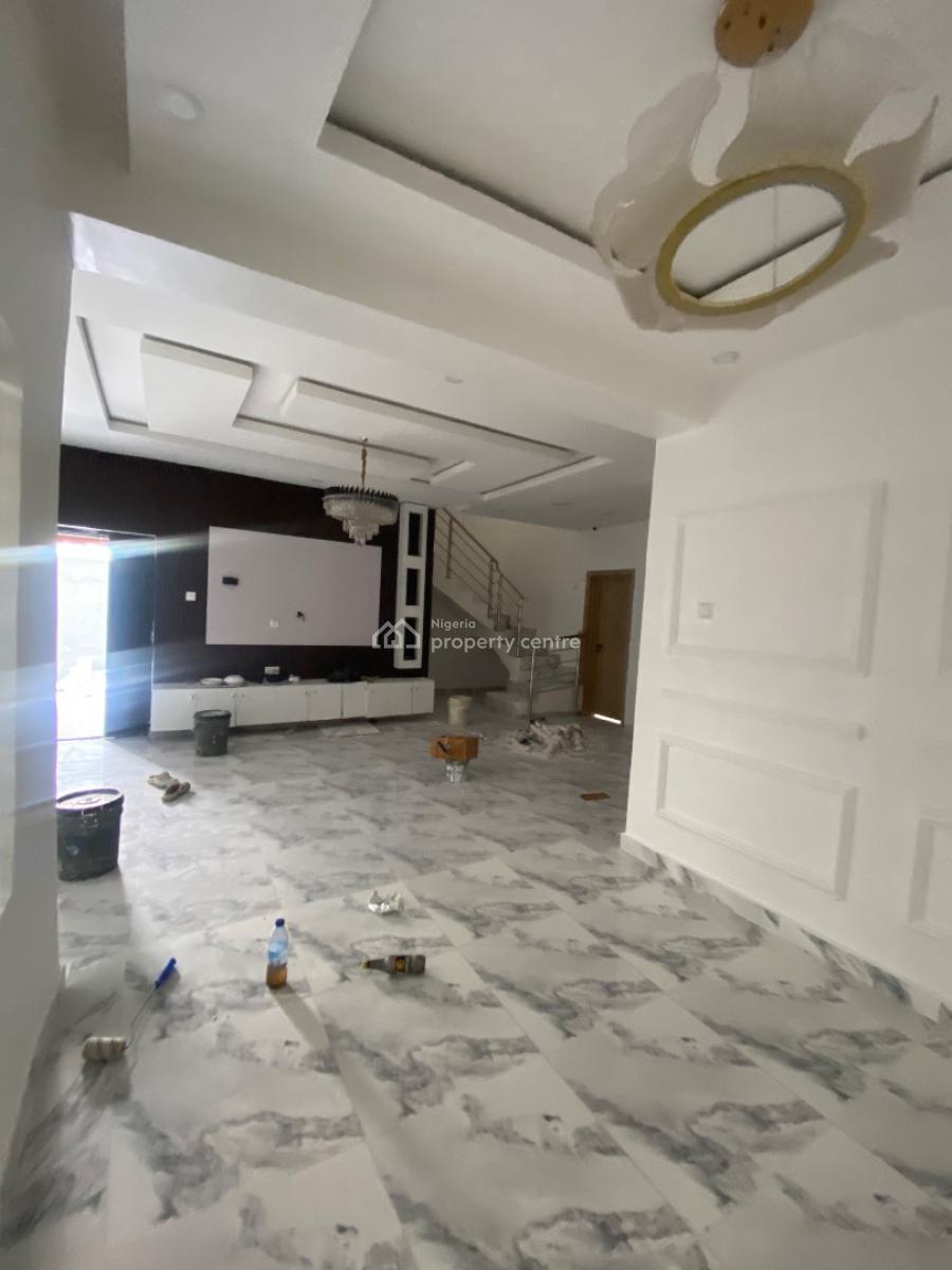 Newly Built 5 Bedroom with Bq, 24 Hours Light in a Secured Estate, Lekki Scheme 2 By Abraham Adesanya, Ajah, Lagos, Semi-detached Duplex for Sale