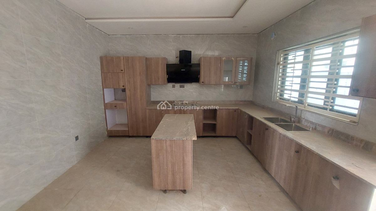 5 Bedroom Semi Detached Duplex with Bq, Life Camp, Abuja, Terraced Duplex for Rent