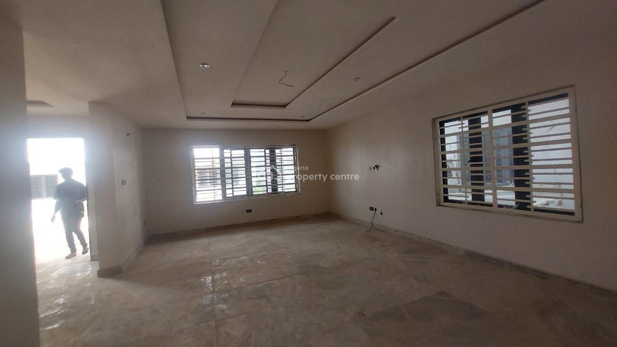 5 Bedroom Semi Detached Duplex with Bq, Life Camp, Abuja, Terraced Duplex for Rent