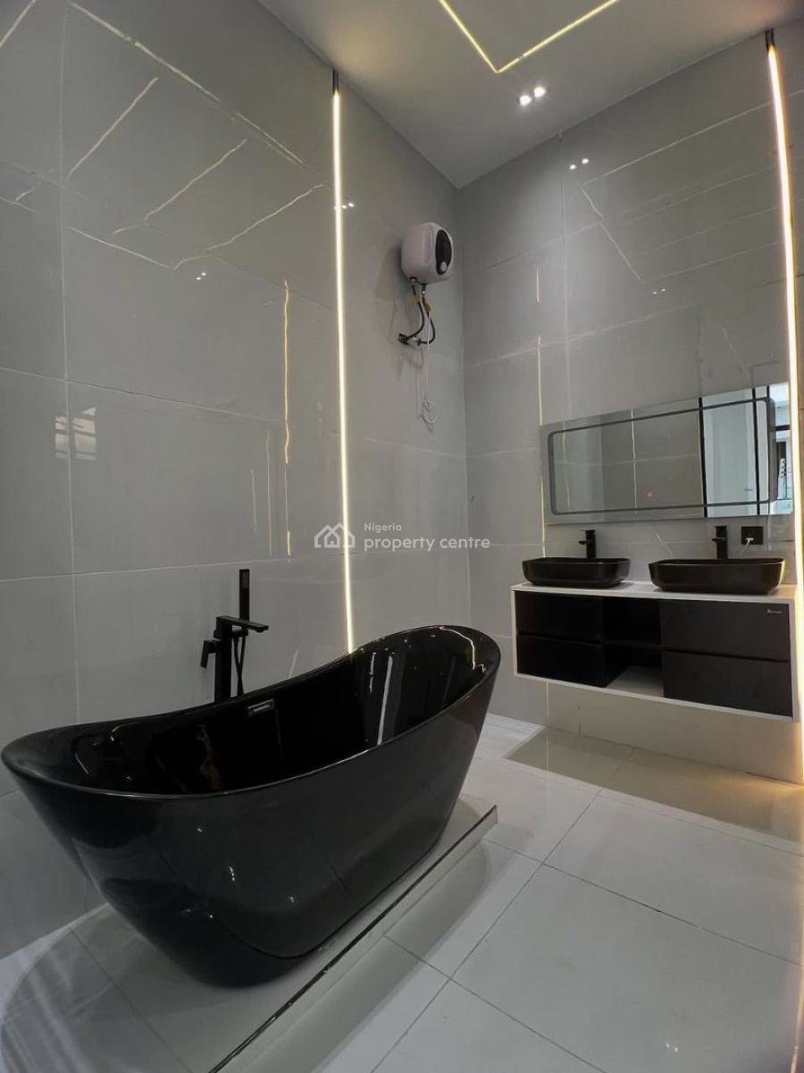 Remarkably Built Luxury 5 Bedroom Smart Home with Swimming Pool and Bq, 2nd Toll Gate, Lekki, Lagos, Detached Duplex for Sale