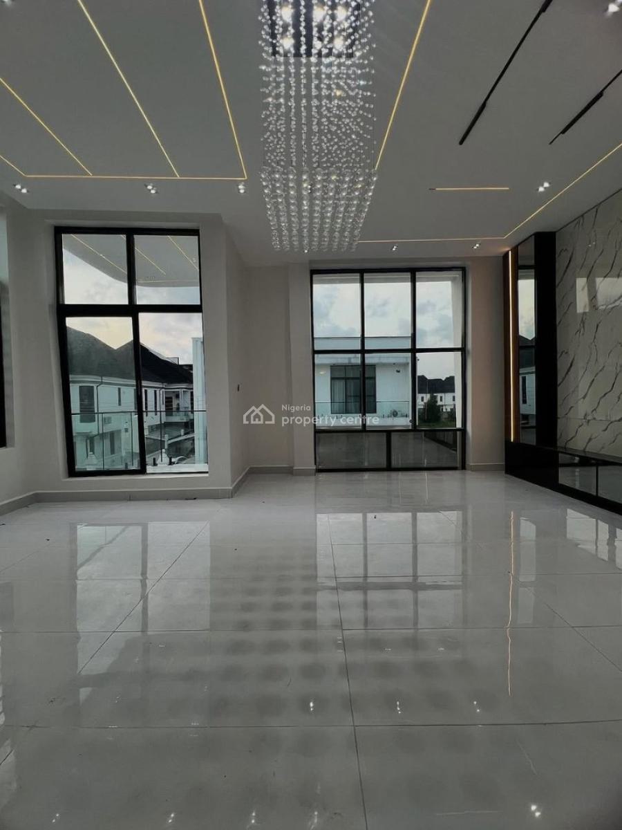 Remarkably Built Luxury 5 Bedroom Smart Home with Swimming Pool and Bq, 2nd Toll Gate, Lekki, Lagos, Detached Duplex for Sale