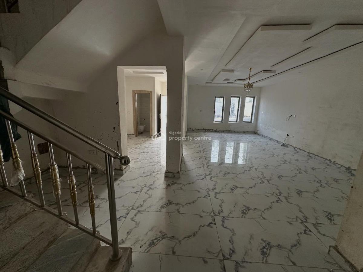 Affordable 4 Bedroom Terrace Duplex with Bq, Wuye, Abuja, Terraced Duplex for Sale