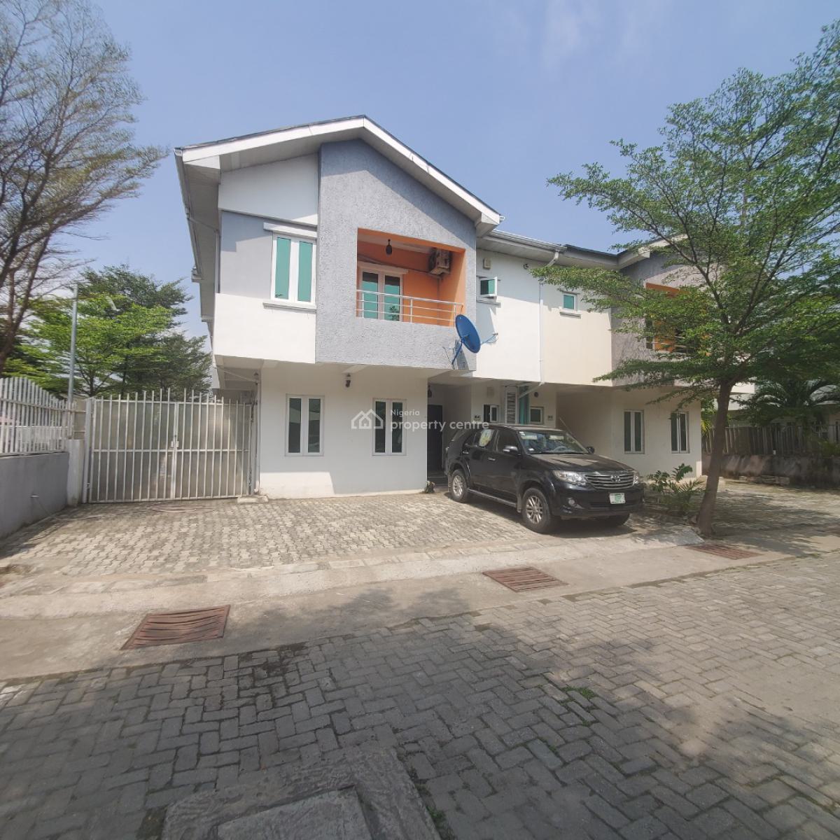 3 Bedroom Duplex with a Bq in a Secured Estate, Ikate, Lekki, Lagos, House for Rent
