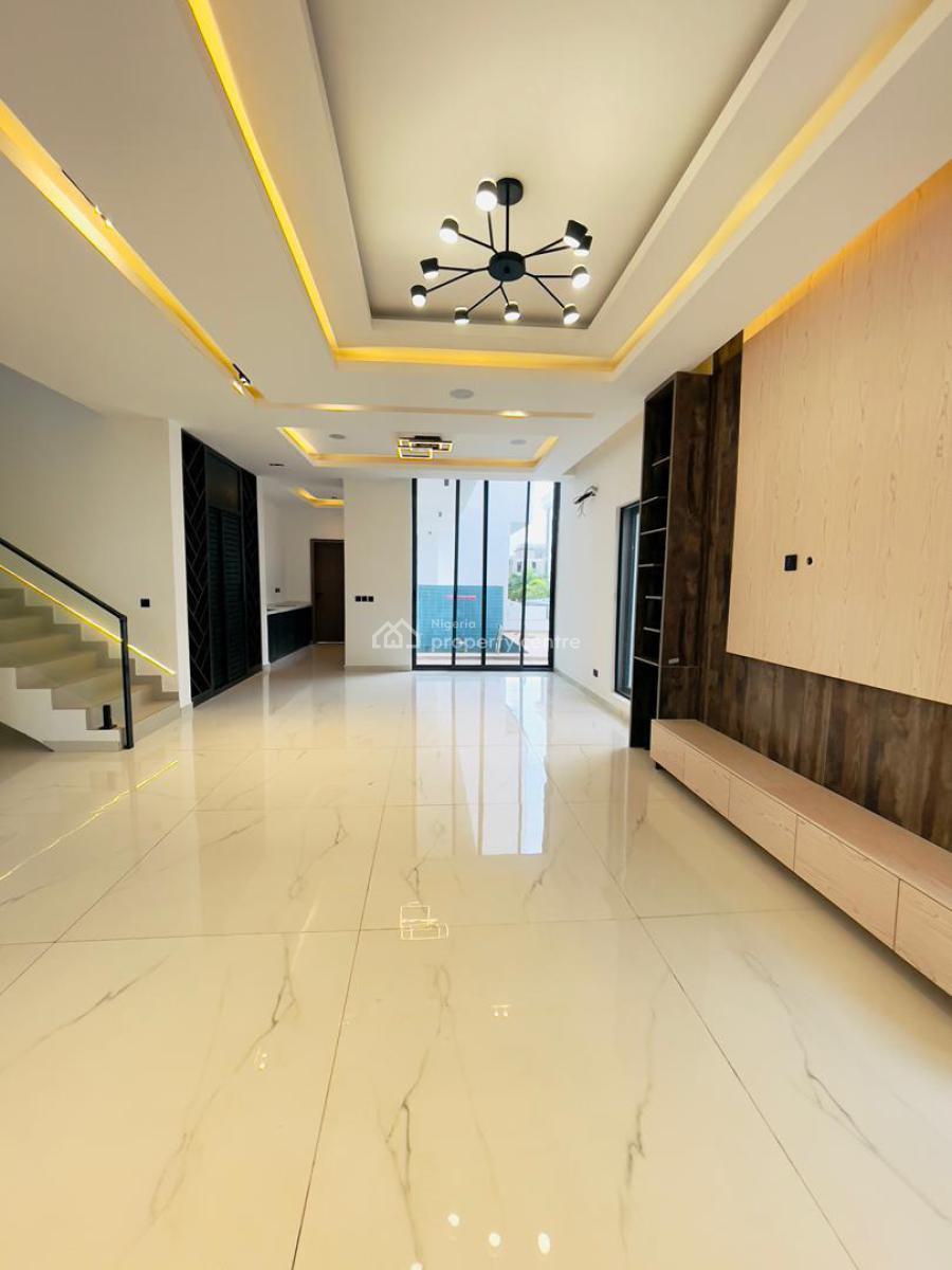 Marvelously Carved Luxury 5 Bed Semi-detached Duplex with Cinema, Lekki Phase1, Ikate, Lekki, Lagos, Semi-detached Duplex for Sale