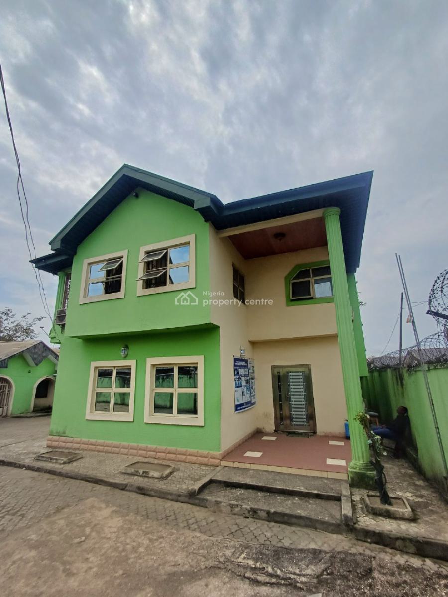 5 Bedroom Duplex with 3 Bedroom Bq, Ozuoba, Port Harcourt, Rivers, Detached Duplex for Sale