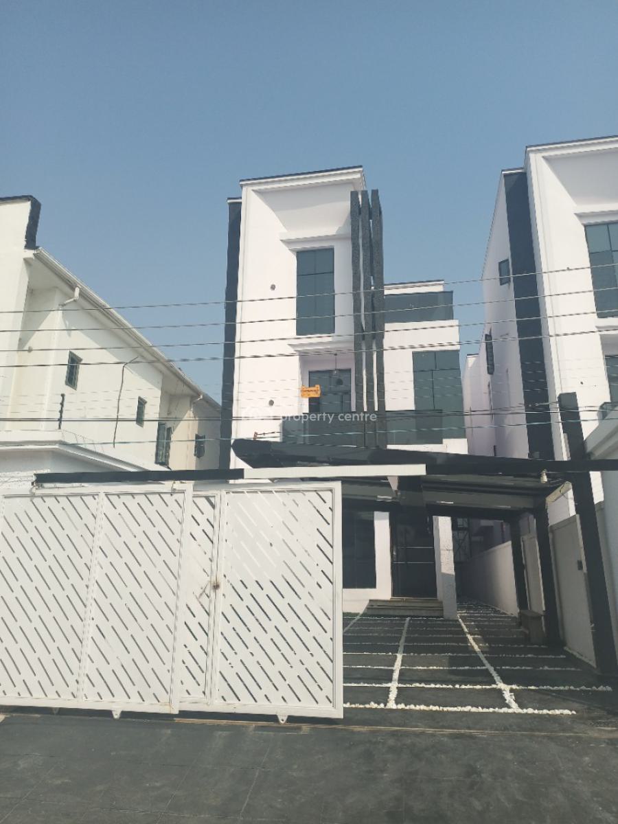 Newly Built 4 Bedrooms Semi Detached Duplex with Bq, Orchid Road, Lekki Phase 2, Lekki, Lagos, Semi-detached Duplex for Sale