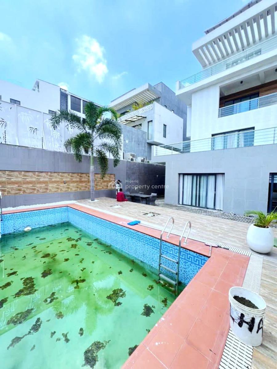 Waterfront 5 Bedroom Detached Duplex Mansion, Banana Island, Ikoyi, Lagos, Terraced Duplex for Sale
