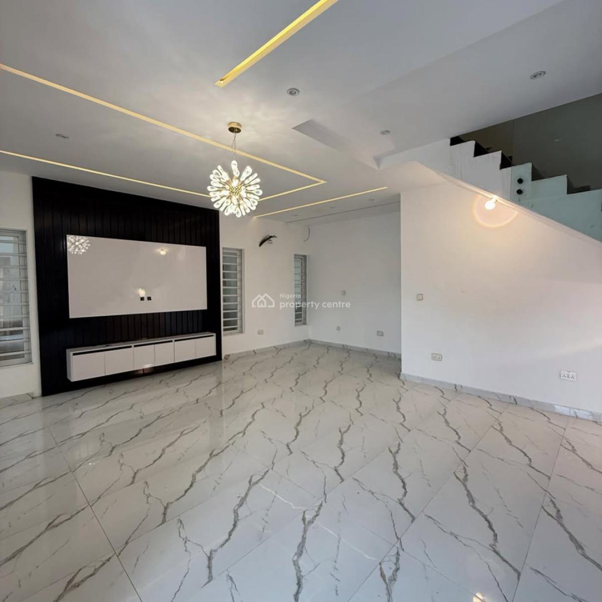 3bed & Bq Semi-detach & Swimming Pool (self Compound), Behind Lagos Business School (lbs) Off Abraham Adesanya, Ajah , Lekki, Lekki, Lagos, Semi-detached Duplex for Sale