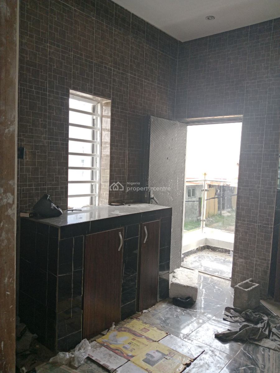 Newly Built 2 Bedroom Flat Upstairs, Oke Ira, Ogba, Ikeja, Lagos, Flat / Apartment for Rent