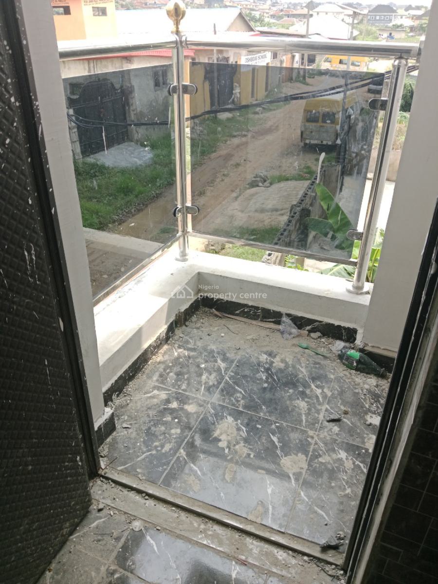 Newly Built 2 Bedroom Flat Upstairs, Oke Ira, Ogba, Ikeja, Lagos, Flat / Apartment for Rent