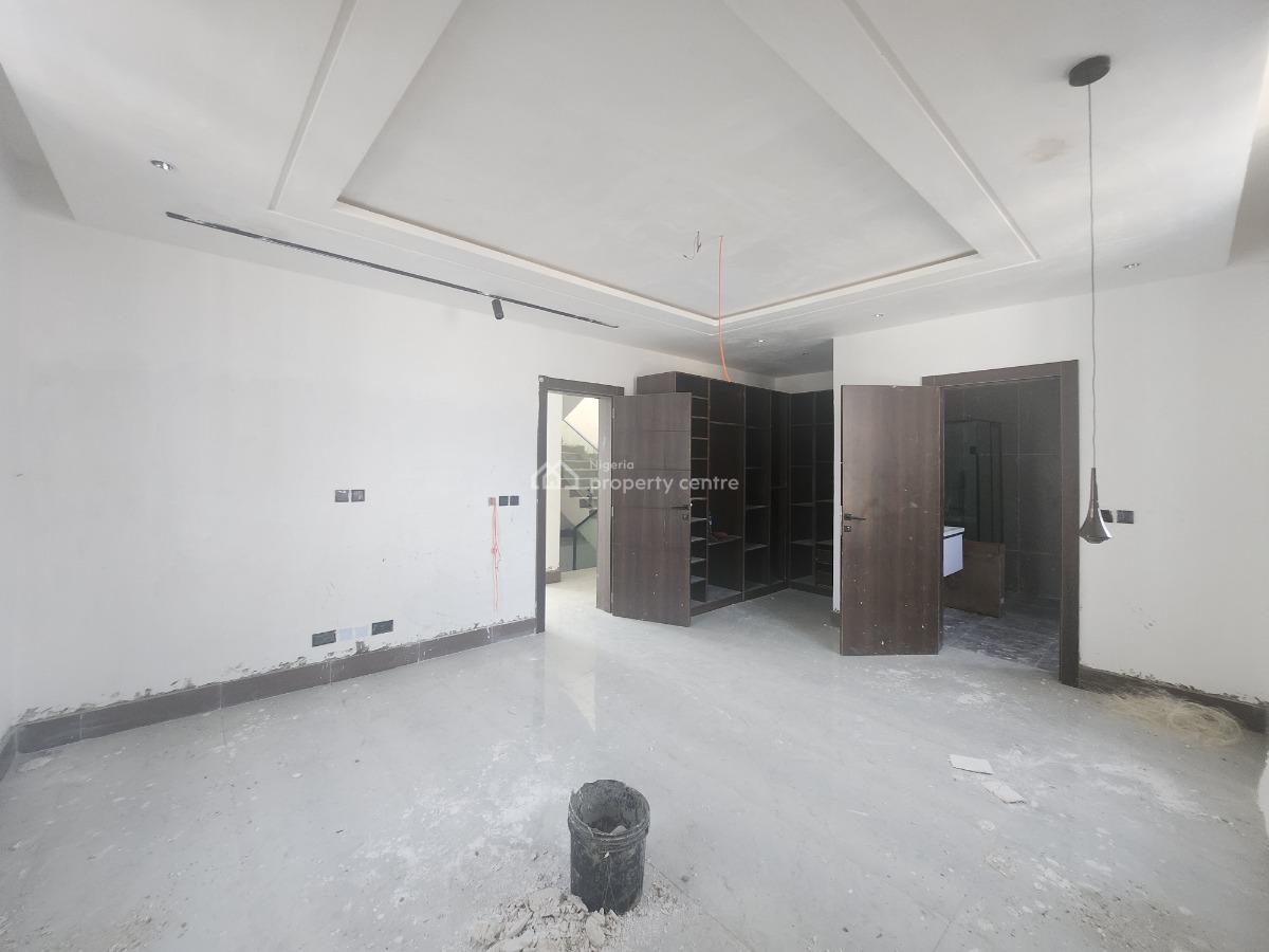 Newly Built 5 Bedroom Fully Detached with a Bq and Swimming Pool, Lekki Phase 1, Lekki, Lagos, House for Sale