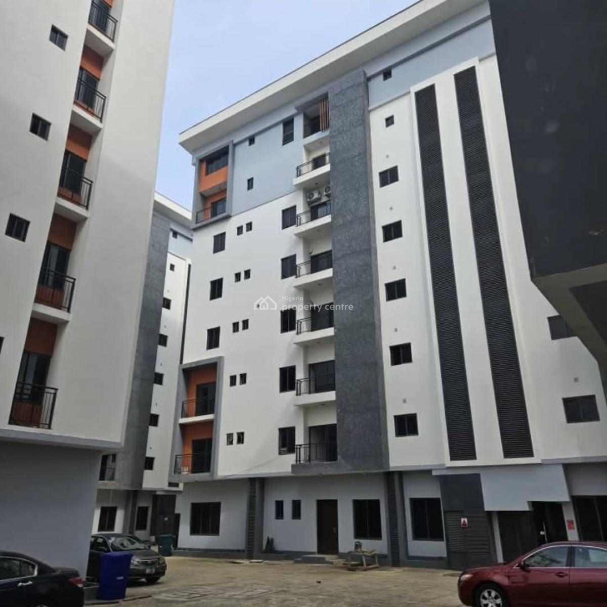 Newly Built Luxurious 3 Bedroom Apartment with Bq, Off Awolowo Way, Alausa, Ikeja, Lagos, Block of Flats for Sale