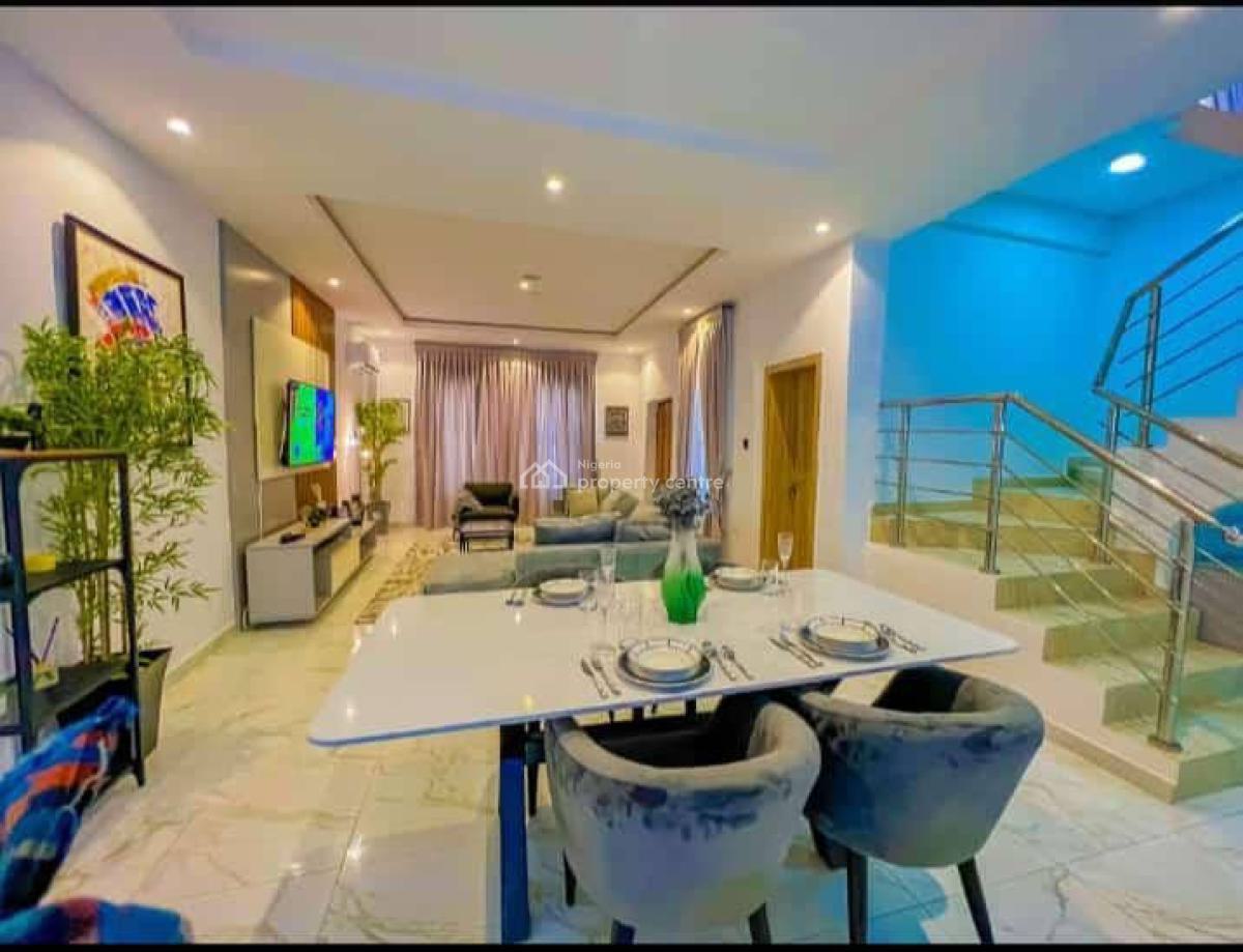 Luxury 3 Bedroom Duplex in a Serene Environment, Near Lagos British School, Sangotedo, Ajah, Lagos, Terraced Duplex for Sale