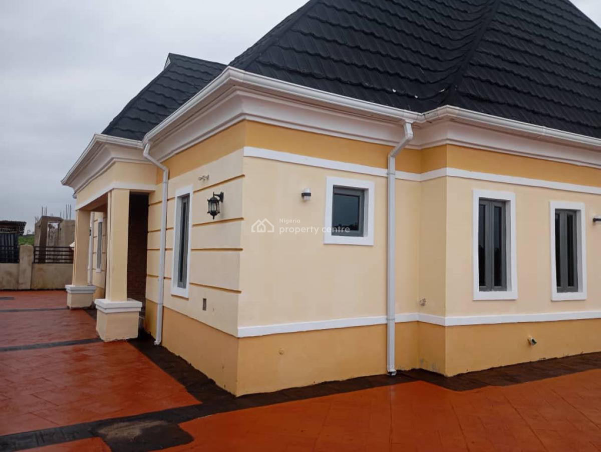 Newly Built 3 Bedroom Bungalow in a Good Location, Mowe Ofada, 15 Minutes Drive From Ojodu Berger, Mowe Town, Ogun, Detached Bungalow for Sale