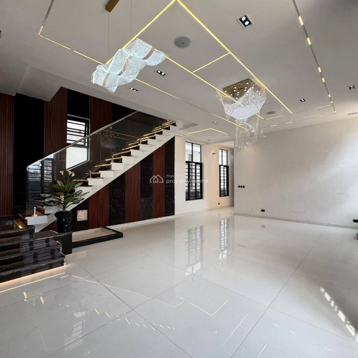 Magnificent 5 Beds with a Private Pool, Chevron, Lekki, Lagos, Detached Duplex for Sale