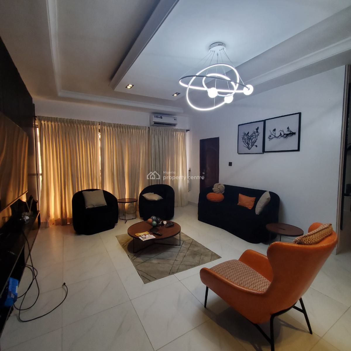 Lovely 2 Bedroom Furnished Apartment in a Gated Estate, Ikate, Lekki, Lagos, Flat / Apartment for Rent