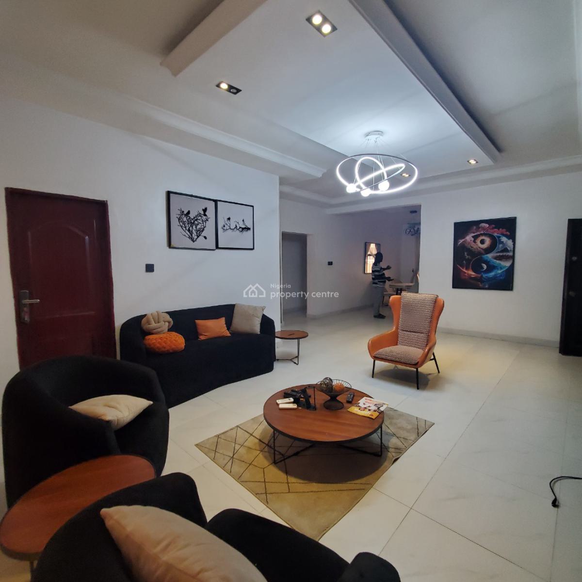 Lovely 2 Bedroom Furnished Apartment in a Gated Estate, Ikate, Lekki, Lagos, Flat / Apartment for Rent