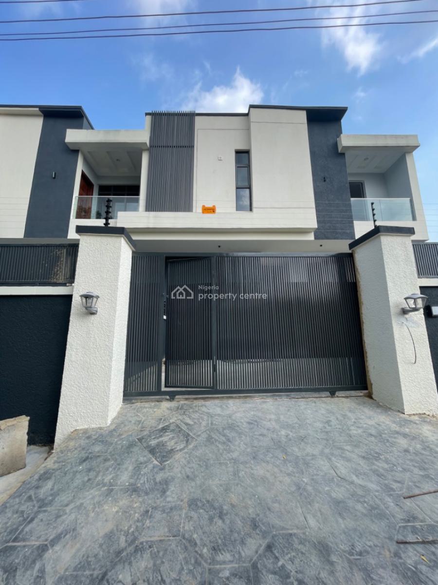 Newly 4 Bedroom Semi Detached Duplex with Bq, Gra Phase 1, Magodo, Lagos, Semi-detached Duplex for Sale