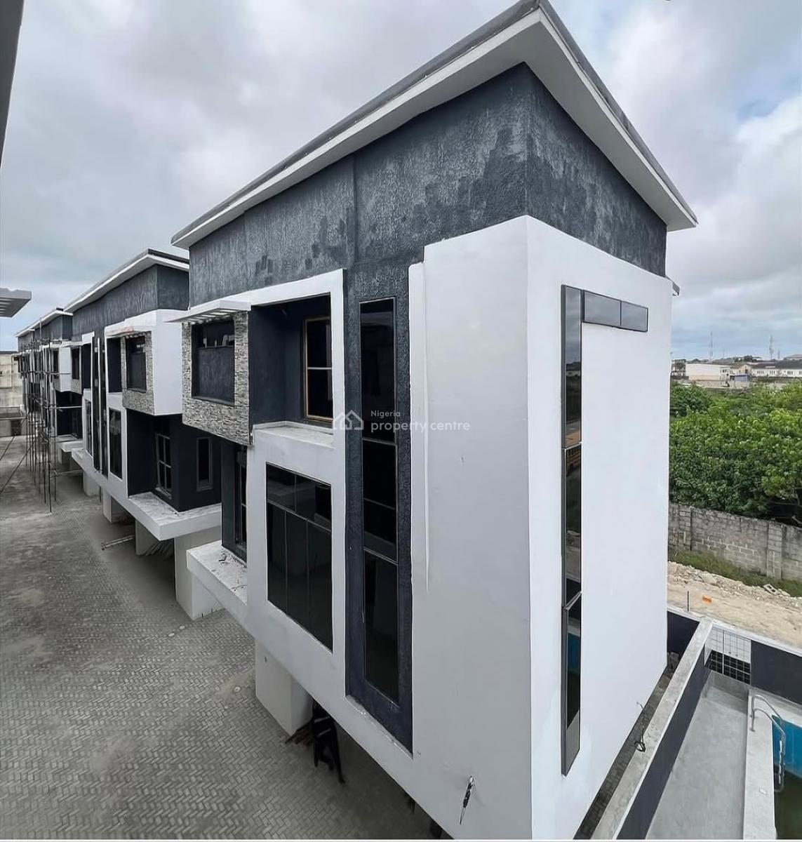 Lovely 4 Bedroom Terrace Duplex with Bq, Ajah, Lagos, Terraced Duplex for Rent