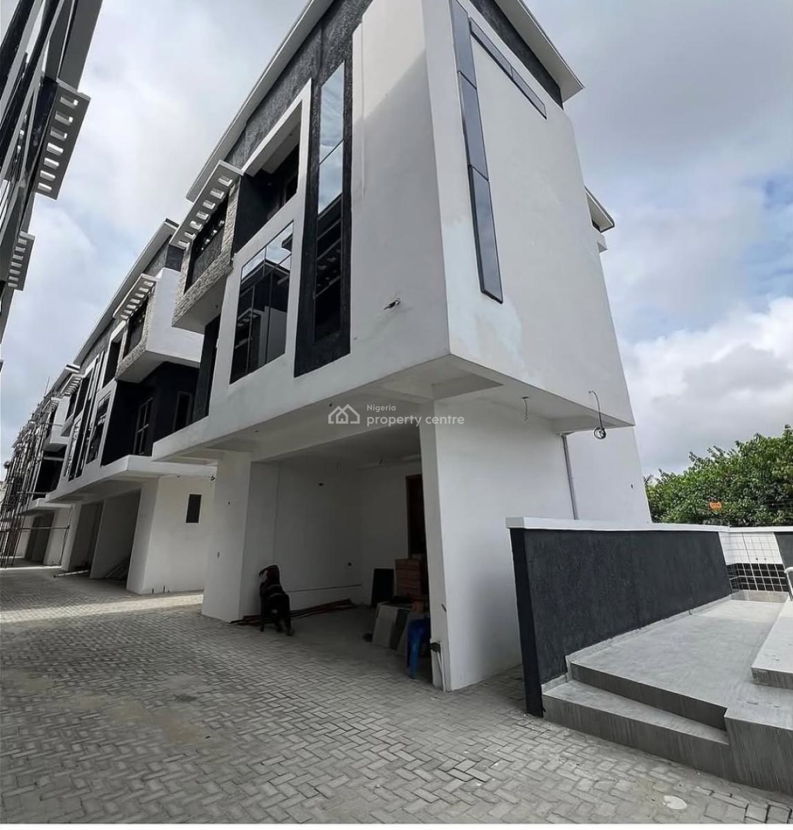 Lovely 4 Bedroom Terrace Duplex with Bq, Ajah, Lagos, Terraced Duplex for Rent