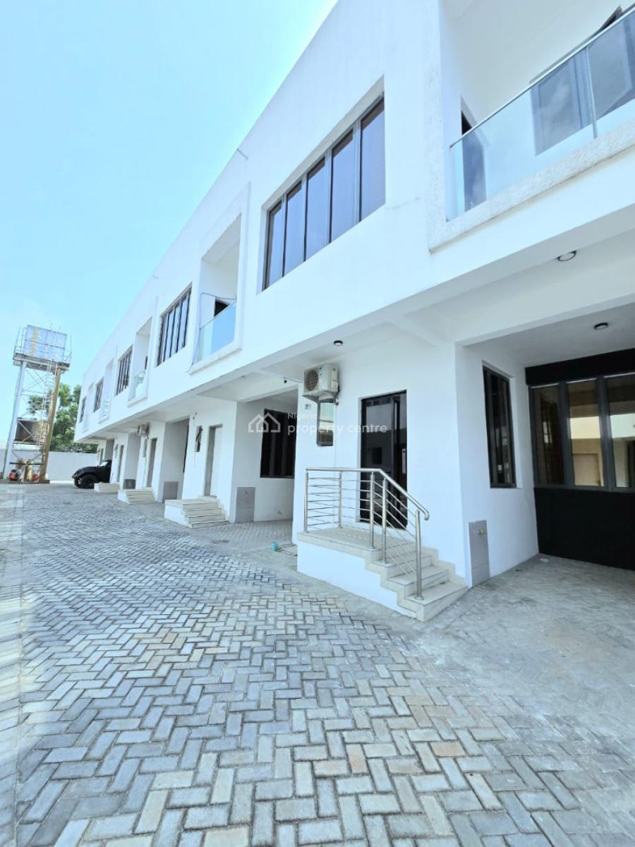 Brand New 3 Bedroom Terrace, Chevron, Lekki, Lagos, Terraced Duplex for Sale
