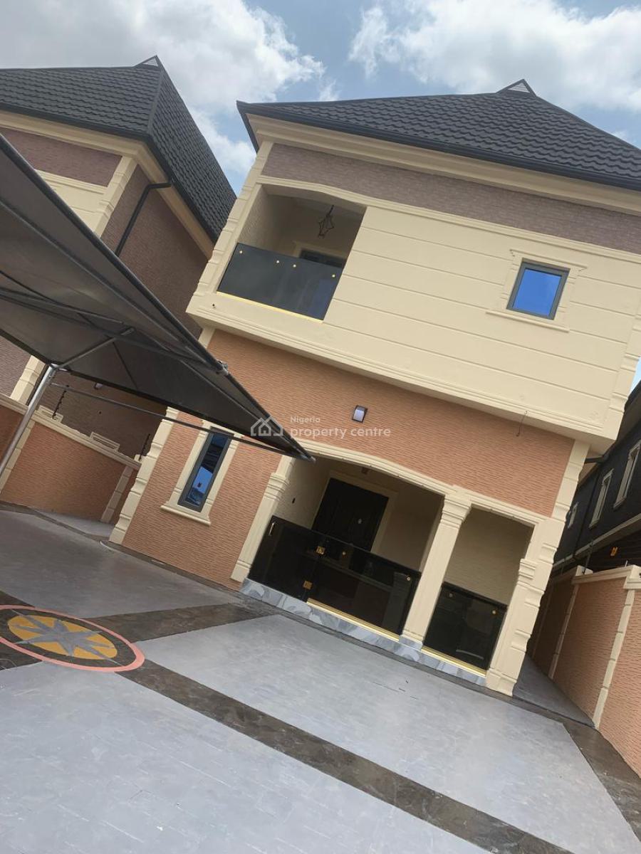 4 Bedroom Duplex with a Room Bq Inside an Estate at Ogba Ikeja Lagos, Inside an Estate at Ogba Ikeja Lagos, Ogba, Ikeja, Lagos, Detached Duplex for Sale