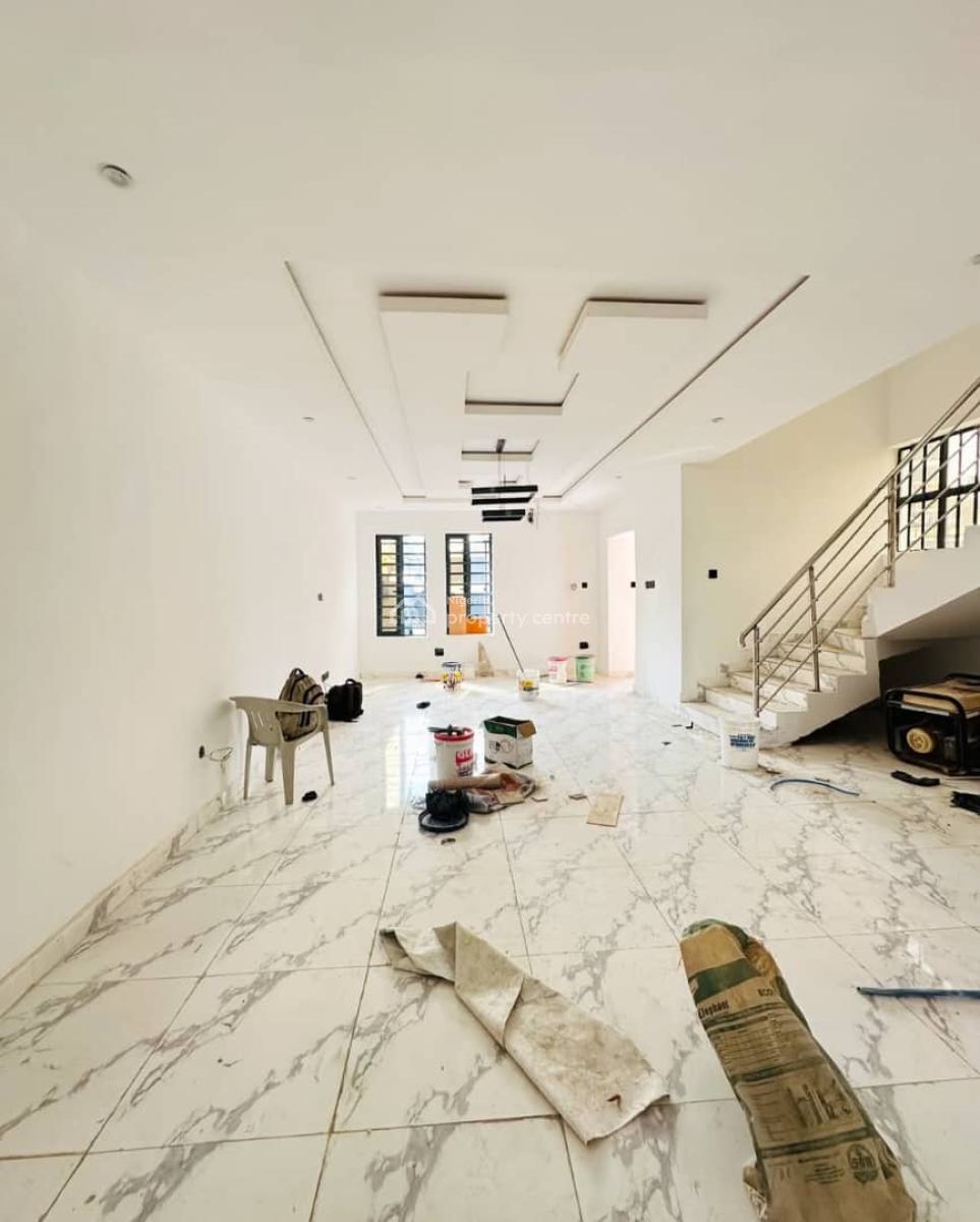 Spaciously Built 5 Bedroom Semi Detached Duplex with Bq in Secure Esta, Adeniyi Jones, Ikeja, Lagos, Semi-detached Duplex for Sale