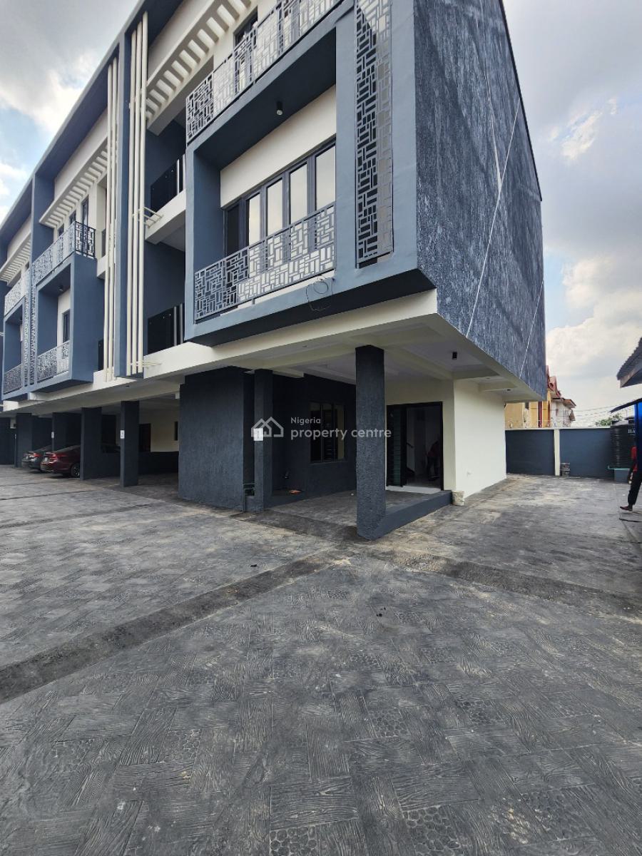 Tastefully Built 4 Bedroom Duplex with Bq, Ogba, Ikeja, Lagos, Terraced Duplex for Sale