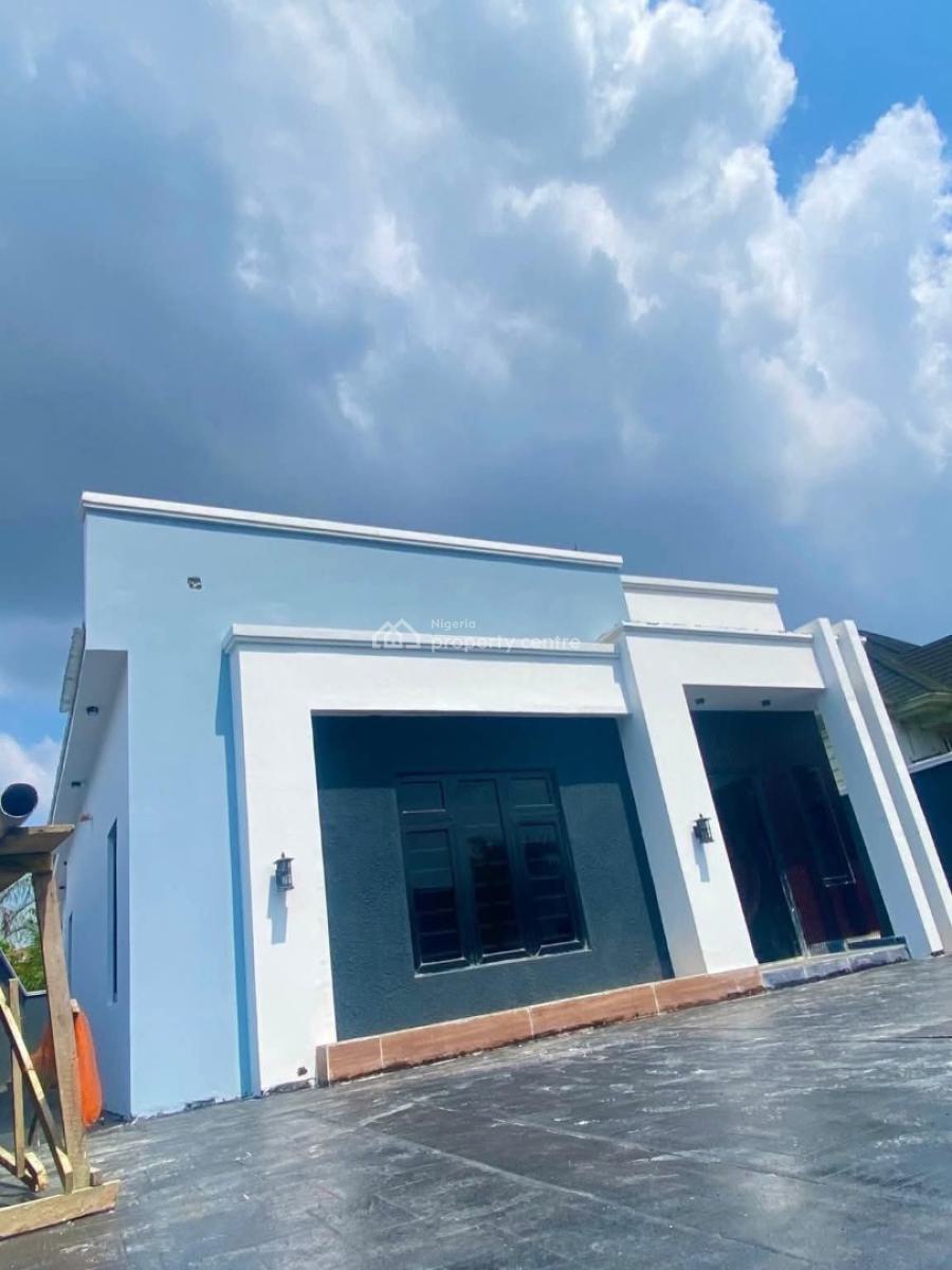 Modern 3 Bedroom Bungalow, Omachi Estate Rumuodomaya, Port Harcourt, Rivers, Detached Bungalow for Sale