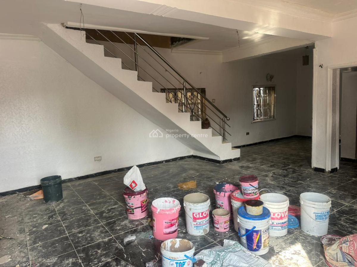 4 Bedroom Terrace Duplex, Off International Airport Road Ajao Estate, Isolo, Lagos, Terraced Duplex for Rent
