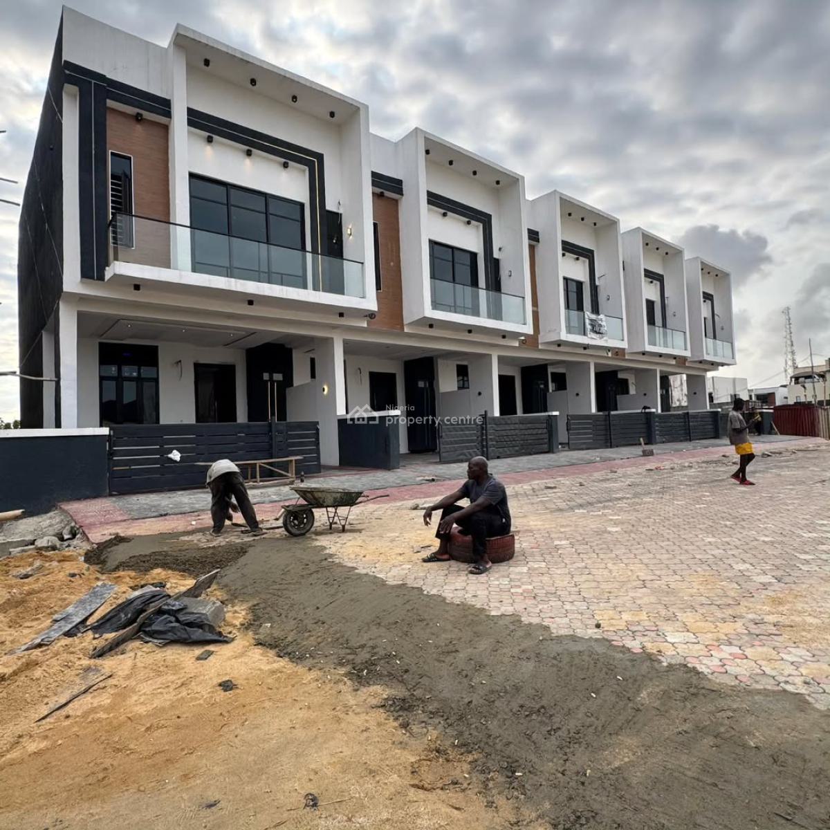 Classy 3 Bedroom Terrace Duplex with a Bq, Ikota, Lekki, Lagos, Terraced Duplex for Sale