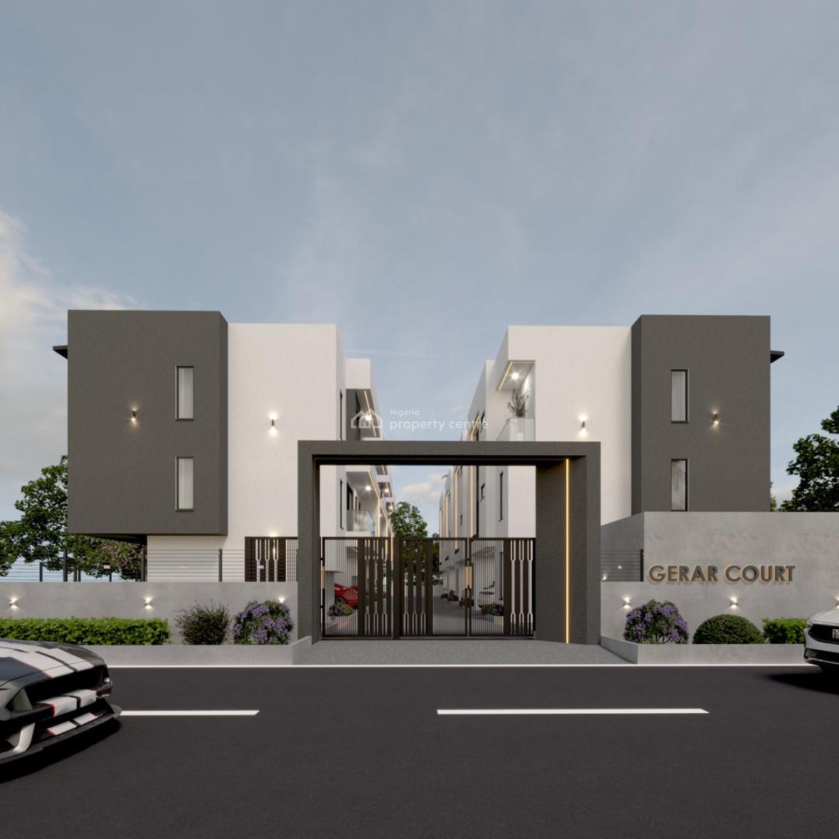 4-bedroom Terrace Duplexes with Bq. (off-plan), Gerar Court, Lekki Scheme 2, Lekki Phase 2, Lekki, Lagos, Terraced Duplex for Sale