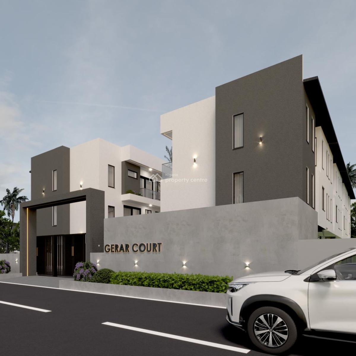 4-bedroom Terrace Duplexes with Bq. (off-plan), Gerar Court, Lekki Scheme 2, Lekki Phase 2, Lekki, Lagos, Terraced Duplex for Sale