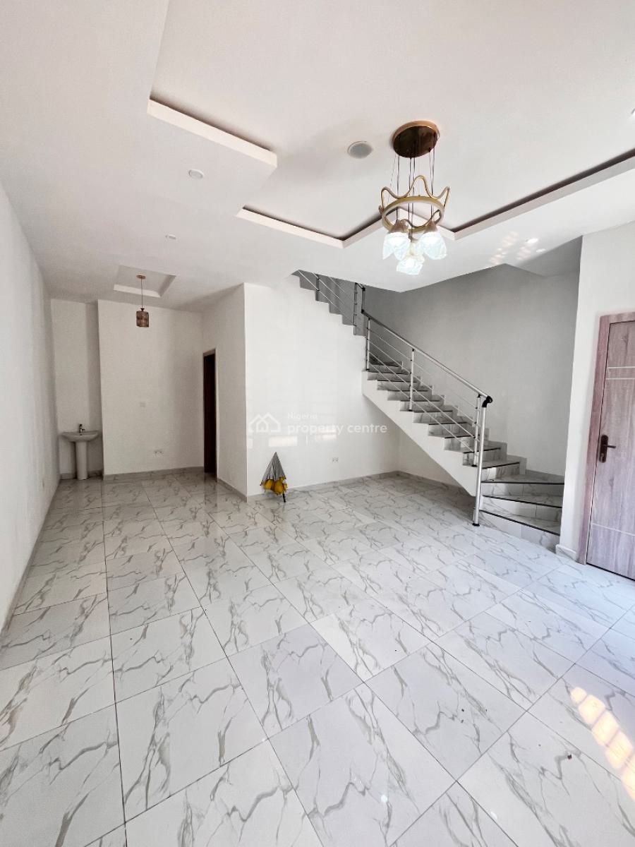 Premium 4-bedroom Terrace Duplex with Bq, Ilesan, Ikate, Lekki, Lagos, Terraced Duplex for Rent
