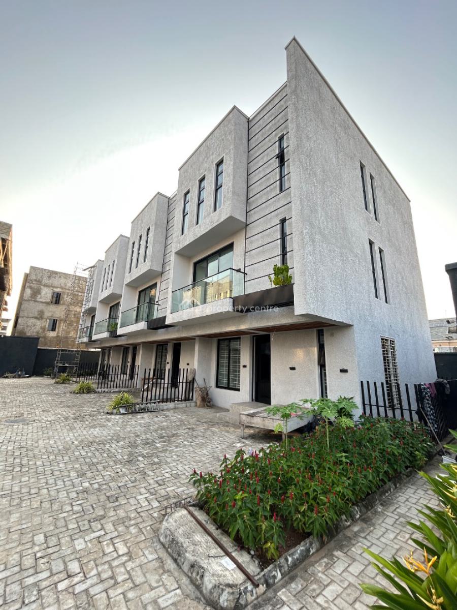 4 Bedroom Terrace Duplex with Bq, Ilasan, Lekki, Lagos, Terraced Duplex for Rent