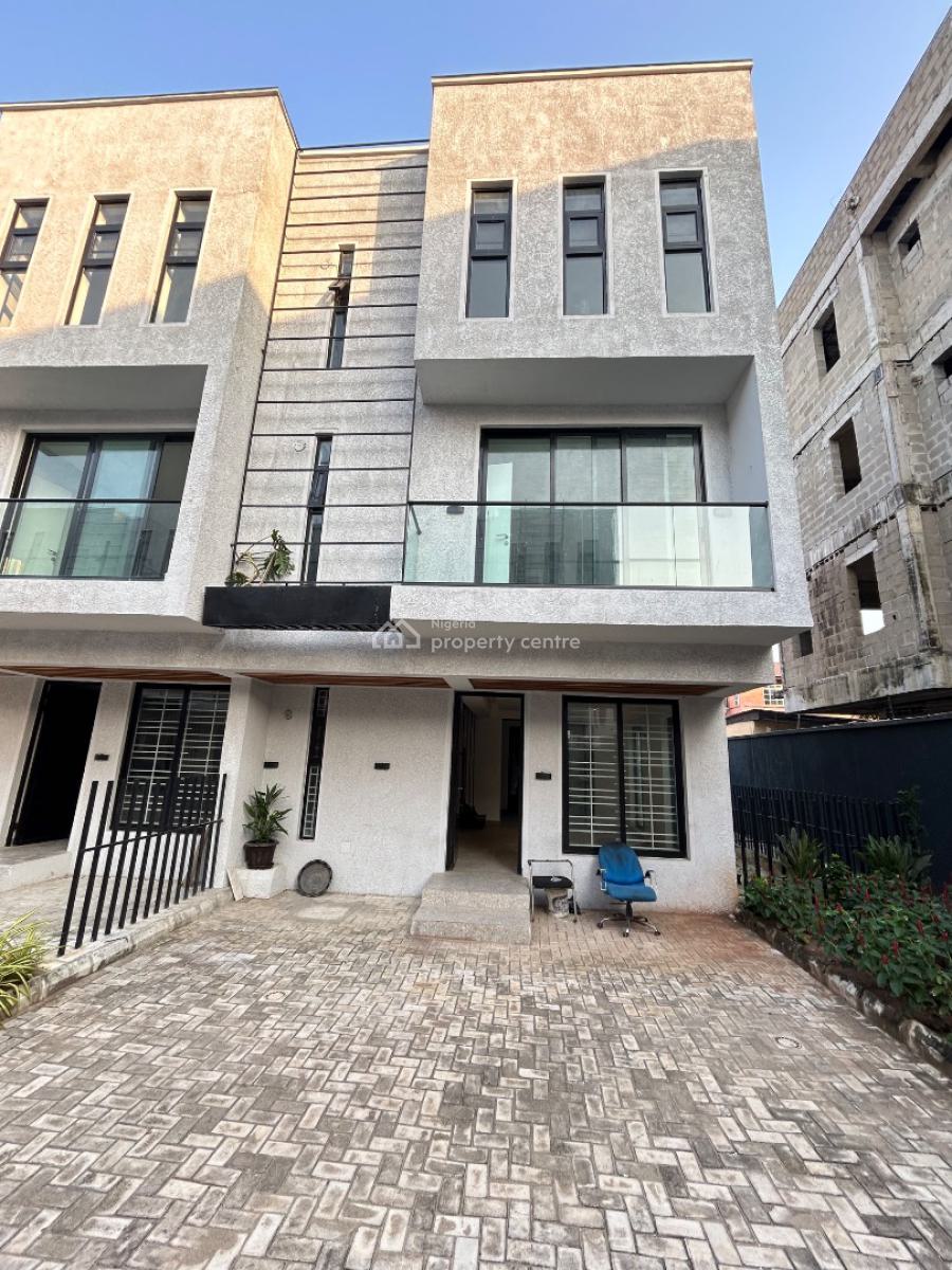 4 Bedroom Terrace Duplex with Bq, Ilasan, Lekki, Lagos, Terraced Duplex for Rent