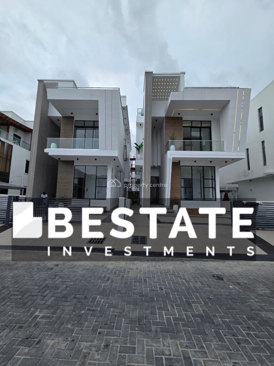 Exquisite 5 Bedroom Detached Duplex with Gazebo, Bq, Cinema & Pool, Osapa, Lekki, Lagos, Detached Duplex for Sale
